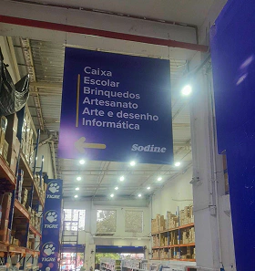 Sinalização e personalizados